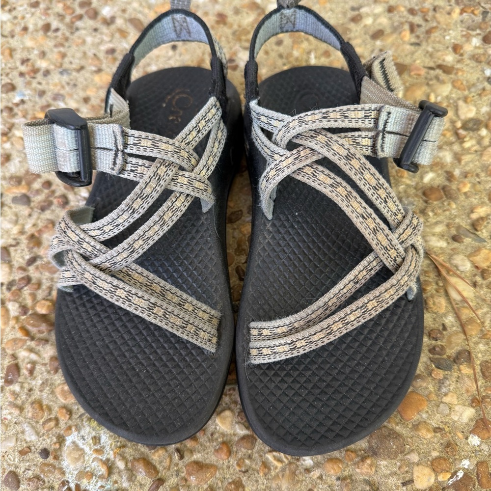 Chaco ZX1 Ecothread Sandal - Black and Gray